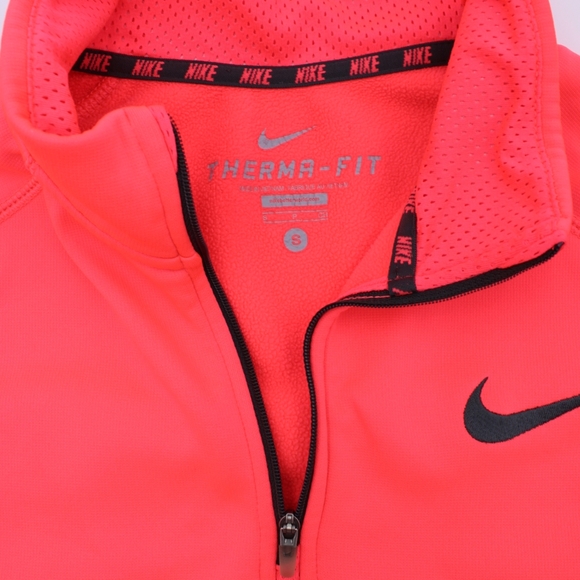 Nike Women's Dri-FIT Half Zip Fleece Hoodie – Highlighter Pink, Size S - Picture 6 of 6